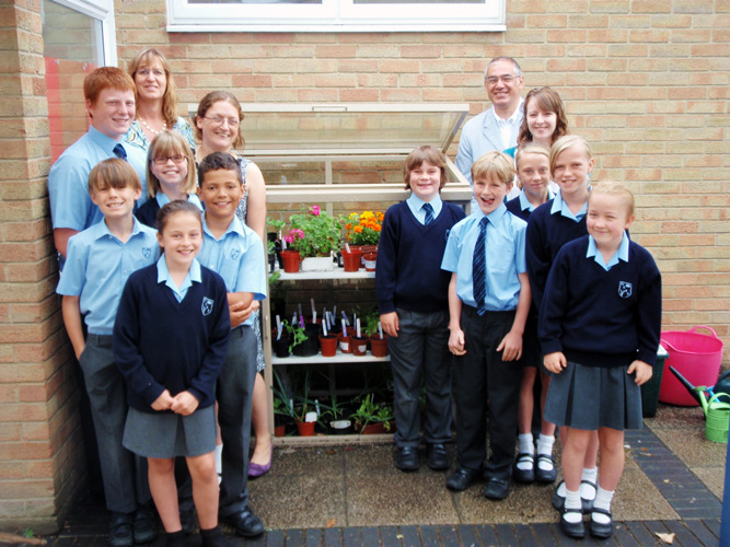 School-children-Greenhouse