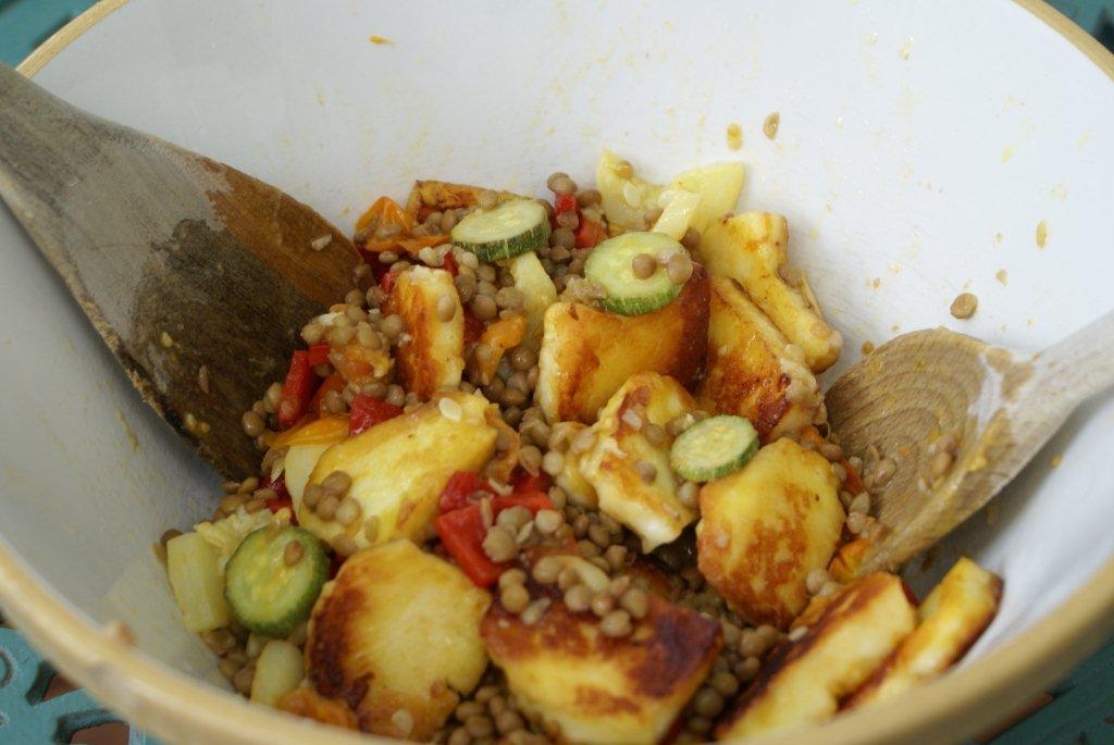 Tomato and Aubergine Salad