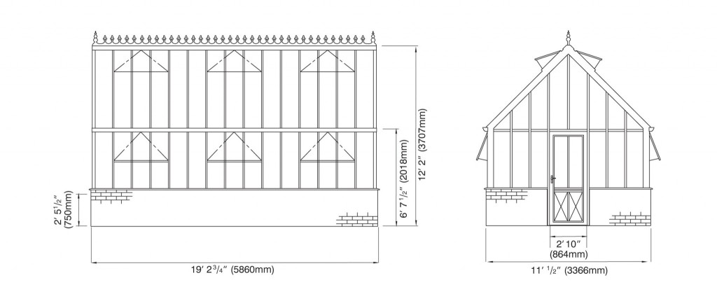 Victorian Gallery Elevations