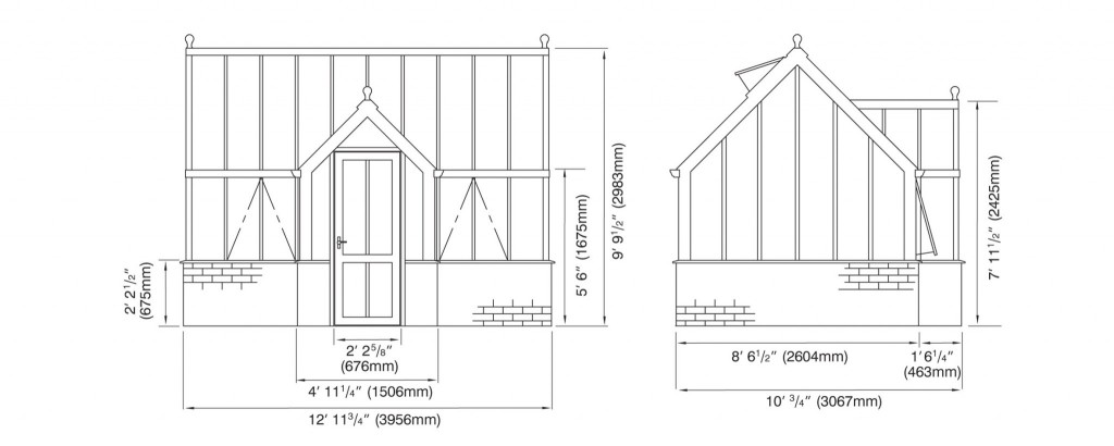 Victorian Terrace Elevations